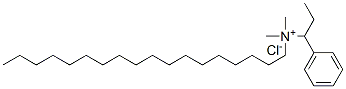 (ethylbenzyl)dimethyloctadecylammonium chloride|