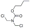 N,N-ジ(クロロメチル)カルバミド酸ブチル 化学構造式