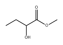 2-ヒドロキシ酪酸メチル 化学構造式