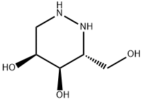 4,5-Pyridazinediol, hexahydro-3-(hydroxymethyl)-, (3R,4R,5S)- (9CI) Struktur