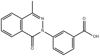 3-(4-methyl-1-oxophthalazin-2(1H)-yl)benzoic acid Struktur