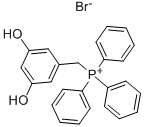 3,5-DIHYDROXYBENZYLTRIPHENYLPHOSPHONIUM BROMIDE,29680-77-1,结构式