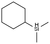 环己基二甲基硅烷,29681-56-9,结构式