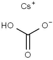 CESIUM BICARBONATE Structure