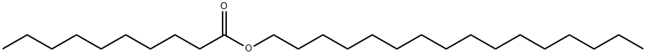 癸酸十六烷酯, 29710-34-7, 结构式