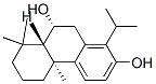 2,9-Phenanthrenediol, 4b,5,6,7,8,8a,9,10-octahydro-4b,8,8-trimethyl-1-(1-methylethyl)-, (4bS,8aS,9R)- Struktur