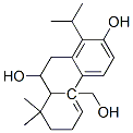 2,9-Phenanthrenediol, 6,7,8,8a,9,10-hexahydro-4b-(hydroxymethyl)-8,8-dimethyl-1-(1-methylethyl)-, (4bR,8aS,9R)-,297179-20-5,结构式