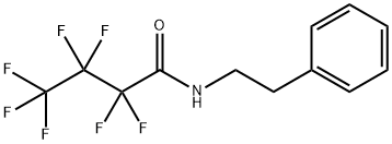 2,2,3,3,4,4,4-Heptafluoro-N-(2-phenylethyl)butanamide,29723-29-3,结构式