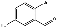 2-ブロモ-5-ヒドロキシベンズアルデヒド 臭化物 化学構造式