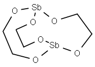 乙二醇锑,29736-75-2,结构式