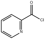 2-PYRIDINECARBOXYLICACID CHLORIDE 化学構造式