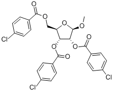 29755-00-8 1-甲氧基-2,3,5-三(4-氯苯甲酰)氧基-beta-D-呋喃核糖