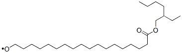 2-ethylhexyl epoxyoctadecanoate Struktur