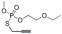 Phosphorothioic acid O-(2-ethoxyethyl)O-methyl S-(2-propynyl) ester Structure