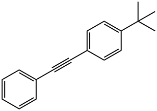 4-t-Butyl diphenylacetylene Structure