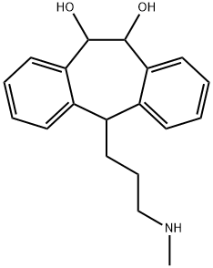 10,11-Dihydro-10,11-dihydroxy Protriptyline Struktur