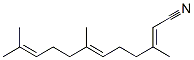 3,7,11-Trimethyl-2,6,10-dodecatrienenitrile,29789-67-1,结构式