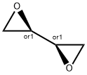 rac-(2R*,2'R*)-2,2'-ビオキシラン 化学構造式