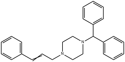 桂利嗪,298-57-7,结构式