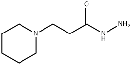 3-哌啶-1-基-丙酸,肼 结构式
