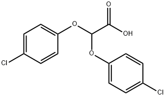 双(4-氯苯氧基)乙酸,29815-94-9,结构式