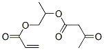 1-methyl-2-[(1-oxoallyl)oxy]ethyl acetoacetate,29818-16-4,结构式