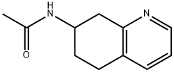 Acetamide,  N-(5,6,7,8-tetrahydro-7-quinolinyl)- Structure