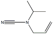 Cyanamide, (1-methylethyl)-2-propenyl- (9CI) Struktur