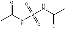 N-(acetylsulfamoyl)acetamide Structure