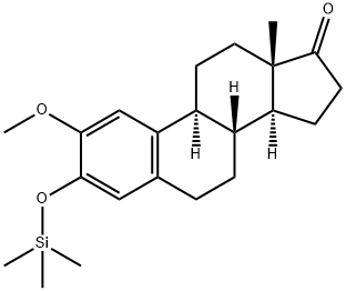 2-Methoxy-3-(trimethylsiloxy)-1,3,5(10)-estratrien-17-one Structure