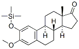 3-メトキシ-2-[(トリメチルシリル)オキシ]エストラ-1,3,5(10)-トリエン-17-オン 化学構造式