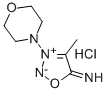 시드논이민,4-메틸-3-모르폴리노-,일염산염