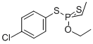エチルジチオホスホン酸O-エチルS-(p-クロロフェニル) 化学構造式