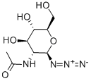 2-ACETAMIDO-2-DEOXY-Β-D-GLUCOPYRANOSYL AZIDE,29847-23-2,结构式