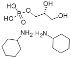 L-ALPHA-GLYCEROPHOSPHATE DI(MONOCYCLOHEXYLAMMONIUM) SALT,29849-82-9,结构式