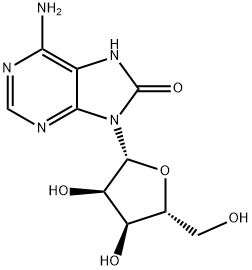 8-氧腺苷 结构式