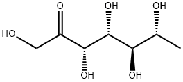 7-deoxy-D-altro-2-heptulose Struktur