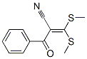 2-benzoyl-3,3-di(methylthio)acrylonitrile,29866-39-5,结构式