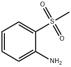 2-甲磺酰基苯胺 结构式