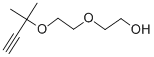 2-{2-[(1,1-DIMETHYLPROP-2-YNYL)OXY]ETHOXY}ETHAN-1-OL 化学構造式