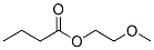 Butanoic acid 2-methoxyethyl ester Structure