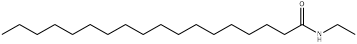 OctadecanaMide, N-ethyl- Structure