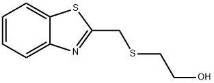 Ethanol, 2-[(2-benzothiazolylmethyl)thio]- (7CI,8CI) Structure