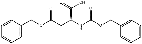 4-(苄氧基)-2-(((苄氧基)羰基)氨基)-4-氧代丁酸,29880-21-5,结构式