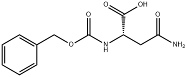 Nα-カルボベンゾキシ-DL-アスパラギン 化学構造式