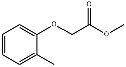 (2-甲基苯氧基)乙酸甲酯, 2989-17-5, 结构式
