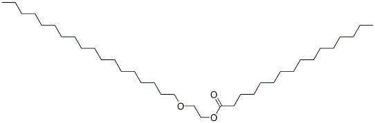 Palmitic acid 2-(octadecyloxy)ethyl ester,29899-13-6,结构式