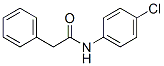 N-(4-chlorophenyl)-2-phenylacetamide Structure