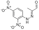 2-[2,4-DINITROPHENYLHYDRAZONE]PYRUVALDEHYDE,29903-80-8,结构式