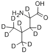 DL-亮氨酸-2,3,3,4,5,5,5,5′,5′,5′-D10 结构式